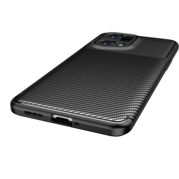 Carbon Fiber Texture Shockproof TPU Phone Case, For OPPO Find X5 Pro, For OPPO Find X5, For OPPO Realme 9 Pro+, For OPPO Realme 9 Pro