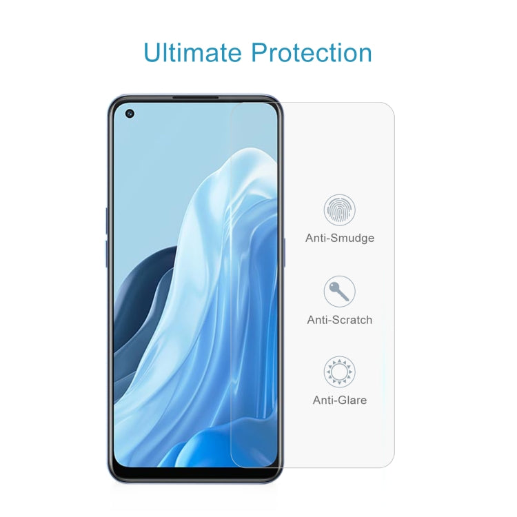 0.26mm 9H 2.5D Tempered Glass Film, For OPPO Reno7 Z 5G / Reno7 5G (1 PC), For Xiaomi Redmi Note 11E (1 PC)