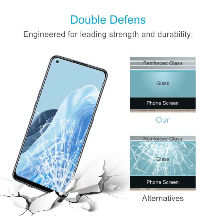 0.26mm 9H 2.5D Tempered Glass Film, For OPPO Reno7 Z 5G / Reno7 5G (1 PC), For Xiaomi Redmi Note 11E (1 PC)