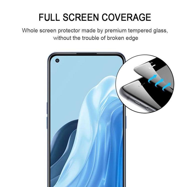 Full Glue Cover Screen Protector Tempered Glass Film, For OPPO Reno7 Z 5G / Reno7 5G (1 PC), For Xiaomi Redmi Note 11E (1 PC)