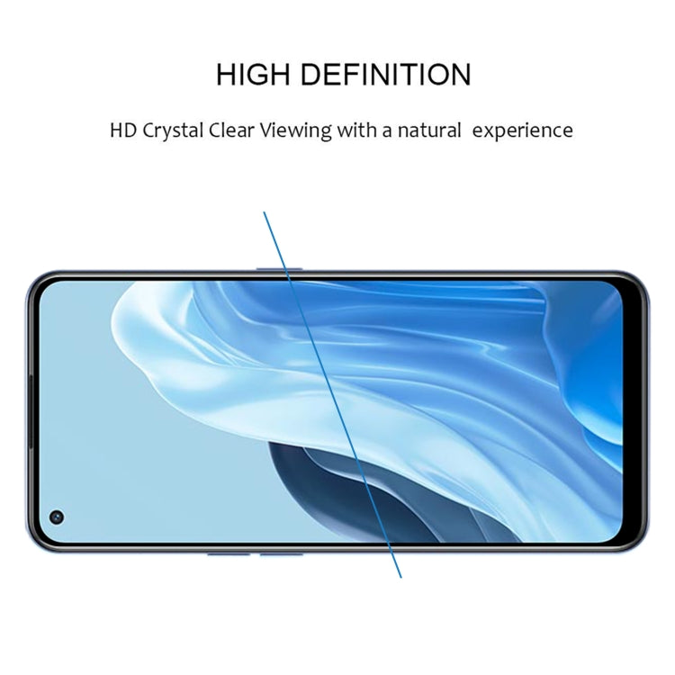 Full Glue Cover Screen Protector Tempered Glass Film, For OPPO Reno7 Z 5G / Reno7 5G (1 PC), For Xiaomi Redmi Note 11E (1 PC)