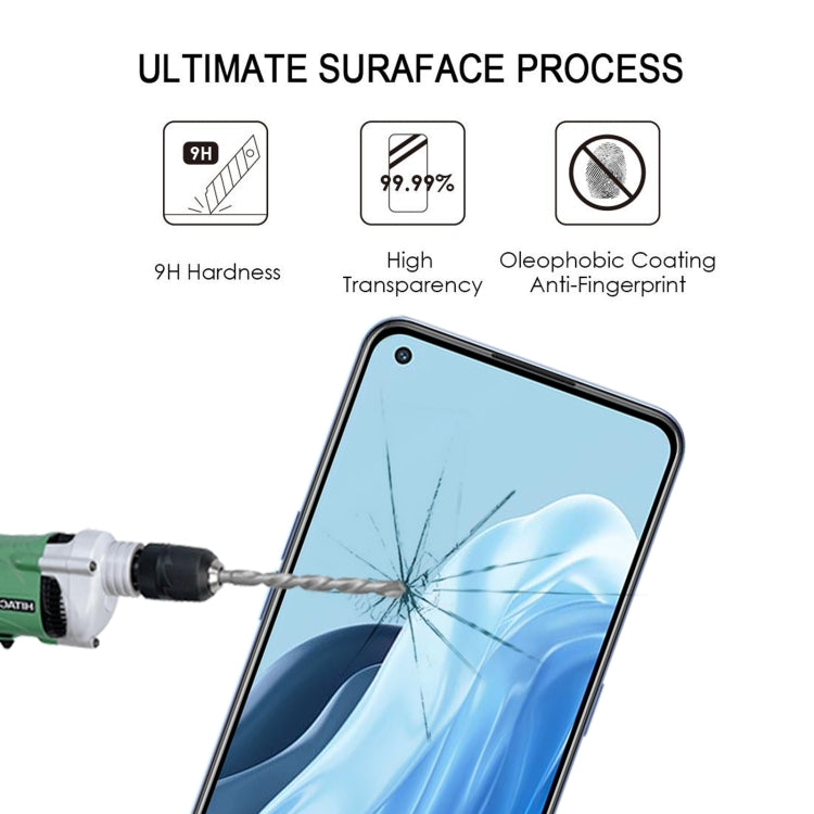 Full Glue Cover Screen Protector Tempered Glass Film, For OPPO Reno7 Z 5G / Reno7 5G (1 PC), For Xiaomi Redmi Note 11E (1 PC)