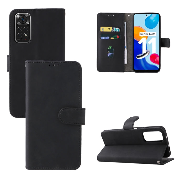 Skin Feel Magnetic Buckle Leather Phone Case, For OPPO Realme 9i / A36, For OPPO Realme GT2 Pro 5G, For Xiaomi Redmi Note 11 / Note 11S Global, For Xiaomi Redmi Note 11 Pro 5G Foreign Version / Note 11 Pro+, For Blackview A55