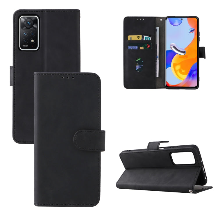 Skin Feel Magnetic Buckle Leather Phone Case, For OPPO Realme 9i / A36, For OPPO Realme GT2 Pro 5G, For Xiaomi Redmi Note 11 / Note 11S Global, For Xiaomi Redmi Note 11 Pro 5G Foreign Version / Note 11 Pro+, For Blackview A55