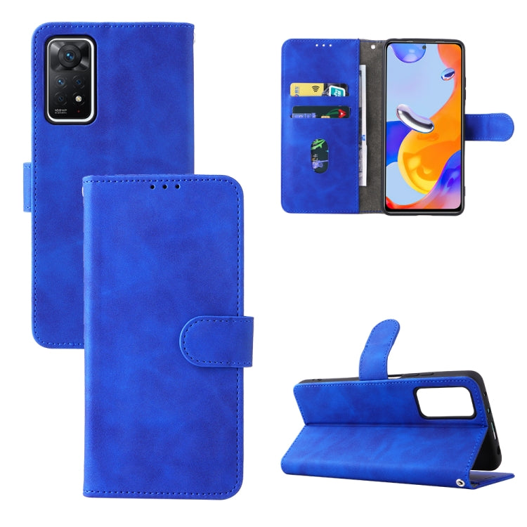 Skin Feel Magnetic Buckle Leather Phone Case, For OPPO Realme 9i / A36, For OPPO Realme GT2 Pro 5G, For Xiaomi Redmi Note 11 / Note 11S Global, For Xiaomi Redmi Note 11 Pro 5G Foreign Version / Note 11 Pro+, For Blackview A55