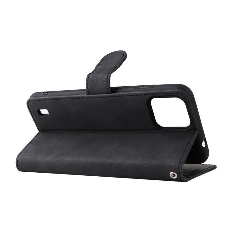 Skin Feel Magnetic Buckle Leather Phone Case, For Blackview A55