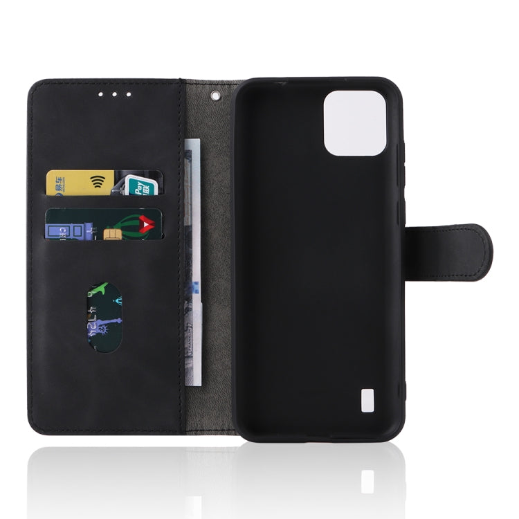 Skin Feel Magnetic Buckle Leather Phone Case, For Blackview A55