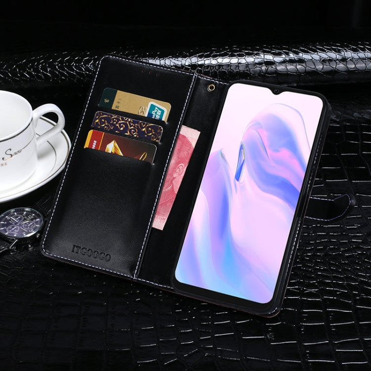 idewei Crocodile Texture Leather Phone Case