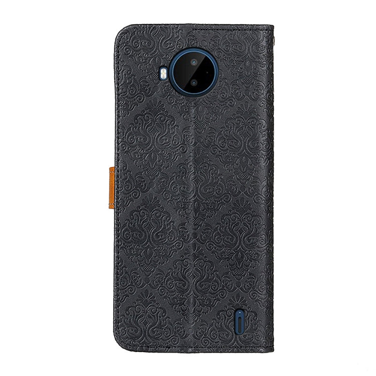 European Floral Embossed Horizontal Flip Leather Phone Case, For Nokia C20 Plus, For OPPO Reno7 5G Overseas Version / Find X5 Lite