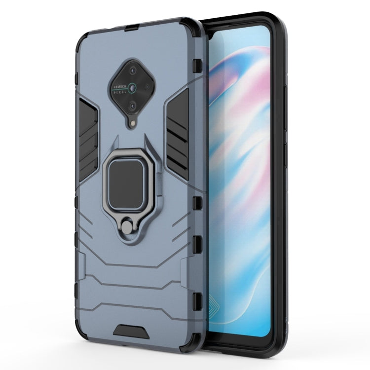 Shockproof PC + TPU Protective Case with Magnetic Ring Holder, For Vivo S5, For Vivo V17 / Y9s / S1 Pro, For Xiaomi Redmi Note 8T