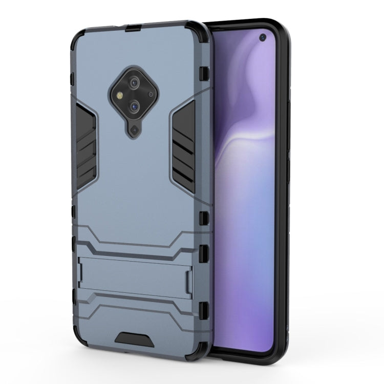 Shockproof PC + TPU Protective Case with Invisible Holder, For Vivo S5, For Vivo V17 / Y9s / S1 Pro, For Xiaomi Redmi Note 8T