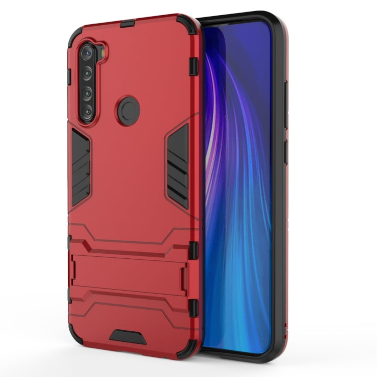 Shockproof PC + TPU Protective Case with Invisible Holder, For Vivo S5, For Vivo V17 / Y9s / S1 Pro, For Xiaomi Redmi Note 8T