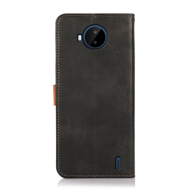 KHAZNEH Dual-color Cowhide Texture Flip Leather Phone Case, For Nokia C20 Plus, For OPPO Reno7 5G / Find X5 Lite