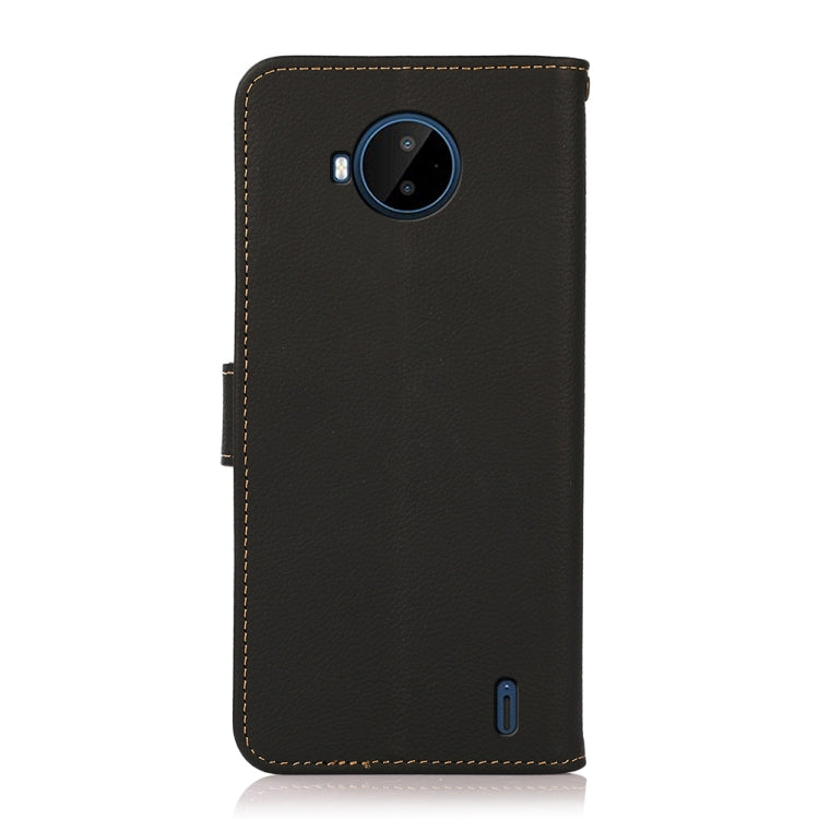 KHAZNEH Custer Genuine Leather RFID Phone Case, For Nokia C20 Plus, For OPPO Reno7 5G / Find X5 Lite, For Xiaomi Redmi Note 11 Pro 5G / 4G