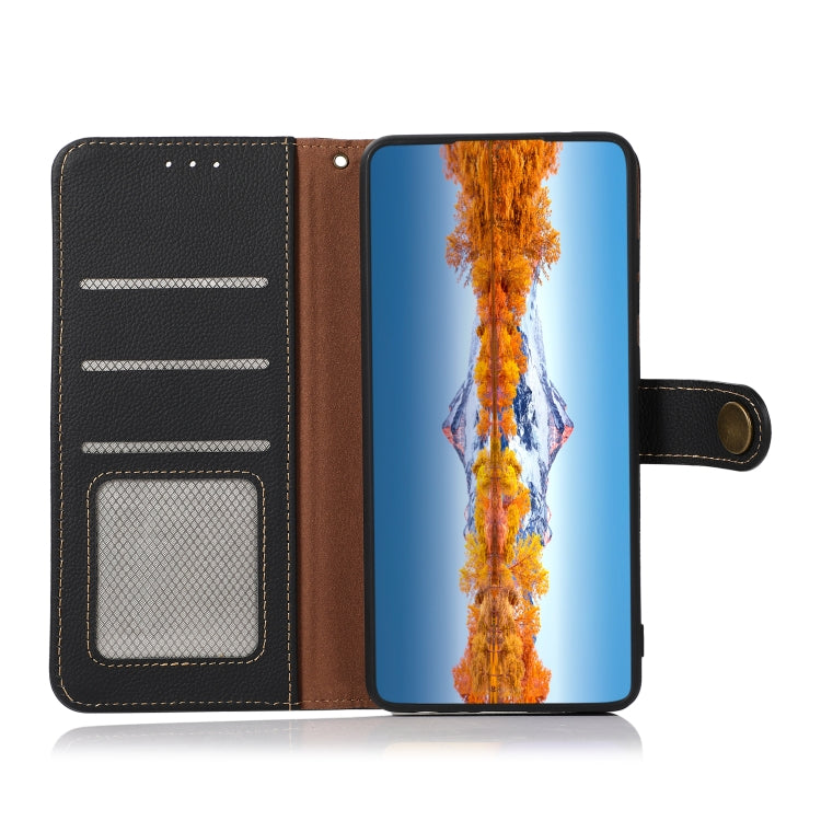 KHAZNEH Custer Genuine Leather RFID Phone Case, For Nokia C20 Plus, For OPPO Reno7 5G / Find X5 Lite, For Xiaomi Redmi Note 11 Pro 5G / 4G