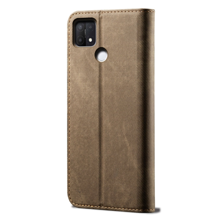 Denim Texture Casual Style Leather Phone Case