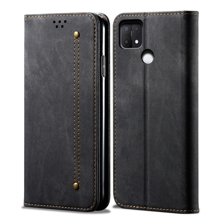 Denim Texture Casual Style Leather Phone Case