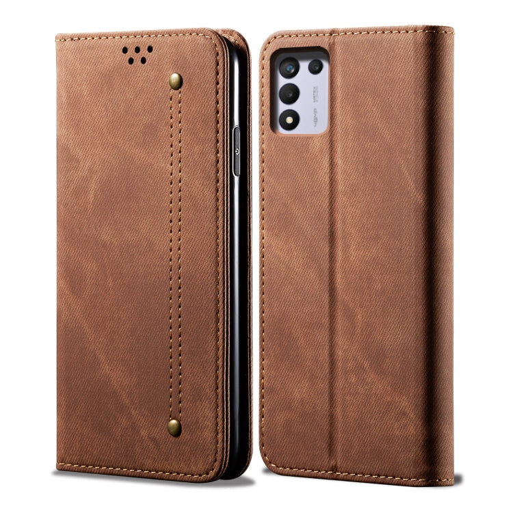 Denim Texture Casual Style Leather Phone Case