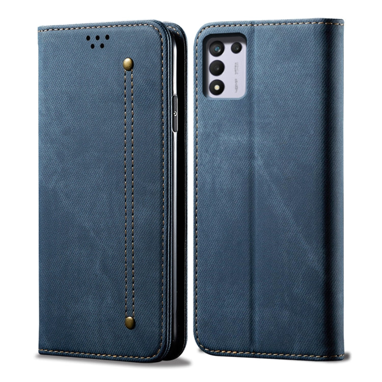Denim Texture Casual Style Leather Phone Case