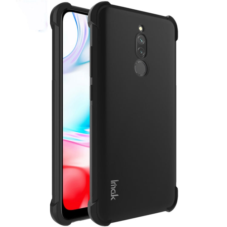 IMAK All-inclusive Shockproof Airbag TPU Case with Screen Protector, For LG G8X ThinQ / V50S ThinQ 5G, For LG K30 2019 / X2 2019, For LG Q60, For OPPO Realme X2 Pro / Reno Ace, For Xiaomi Redmi 8, For Xiaomi Redmi 8A, For Galaxy A51