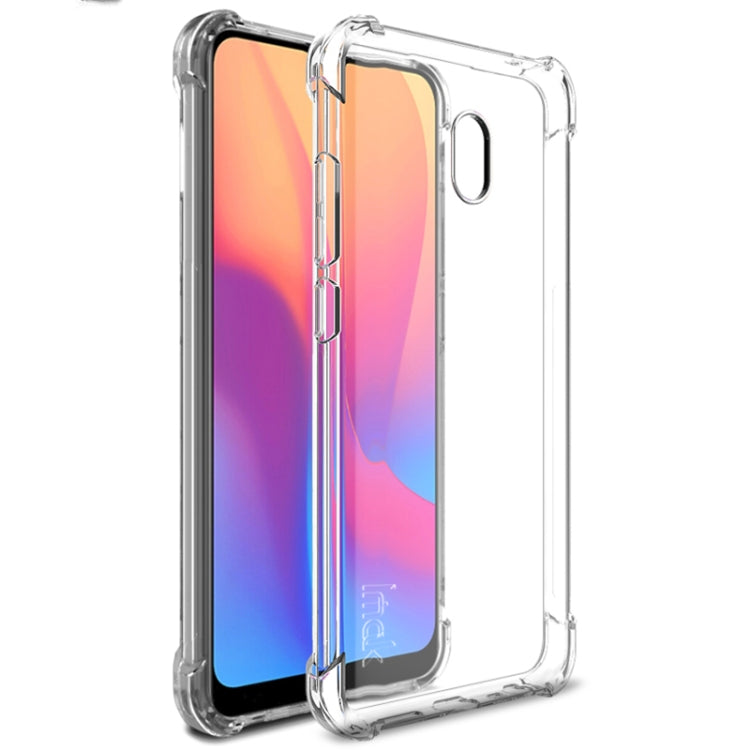 IMAK All-inclusive Shockproof Airbag TPU Case with Screen Protector, For LG G8X ThinQ / V50S ThinQ 5G, For LG K30 2019 / X2 2019, For LG Q60, For OPPO Realme X2 Pro / Reno Ace, For Xiaomi Redmi 8, For Xiaomi Redmi 8A, For Galaxy A51