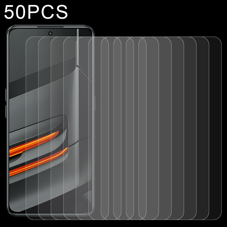 50 PCS 0.26mm 9H 2.5D Tempered Glass Film, For OPPO K10 / K10 5G China / A96 4G(50 PCS), For OPPO Realme GT Neo3(50 PCS)