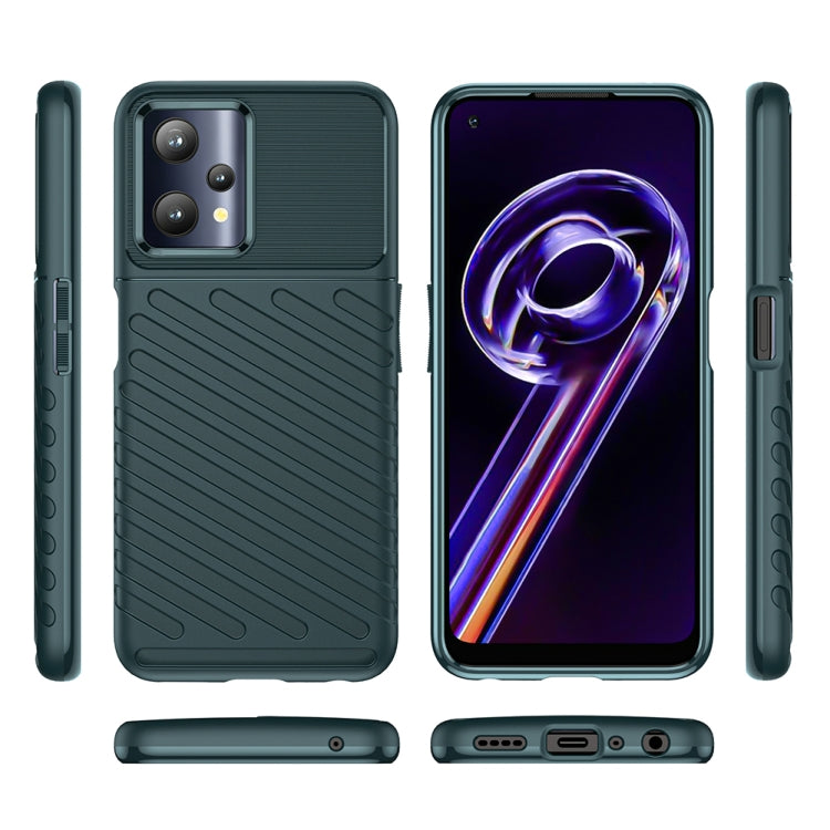 Thunderbolt Shockproof TPU Protective Soft Phone Case, For OPPO Realme 9 Pro, For OPPO Realme 9 Pro+, For OPPO Realme C35