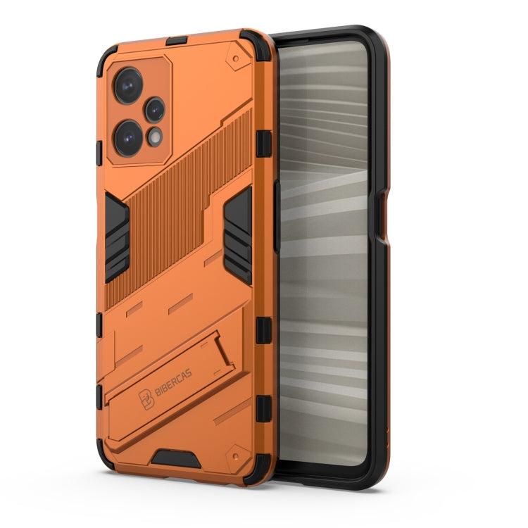 Punk Armor 2 in 1 PC + TPU Shockproof Phone Case with Invisible Holder
