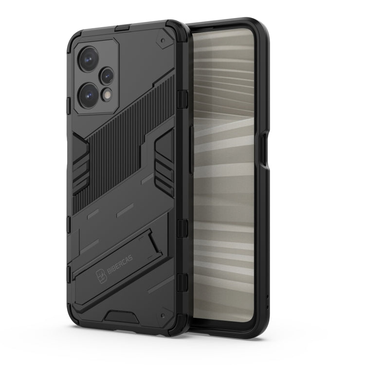 Punk Armor 2 in 1 PC + TPU Shockproof Phone Case with Invisible Holder, For Realme 9 Pro+, For OPPO Realme 9 Pro, For Realme 9 Pro