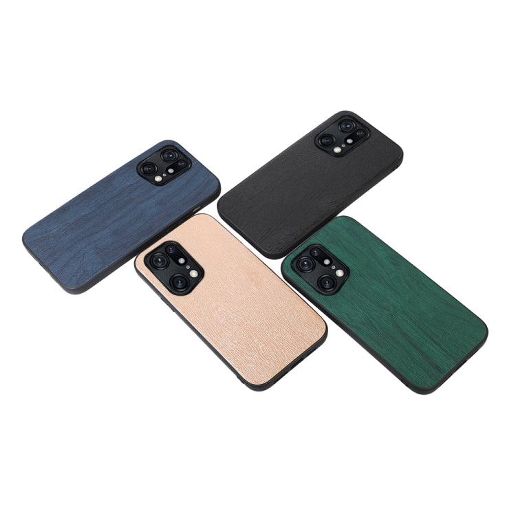 Wood Texture PU Phone Case, For OPPO Find X5 Pro, For OPPO Find N