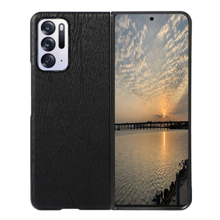 Wood Texture PU Phone Case, For OPPO Find X5 Pro, For OPPO Find N