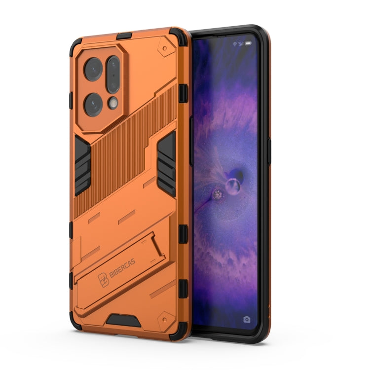 Punk Armor 2 in 1 PC + TPU Shockproof Phone Case with Invisible Holder, For OPPO Find X5 Pro, For OPPO Find X5, For Honor 60 SE