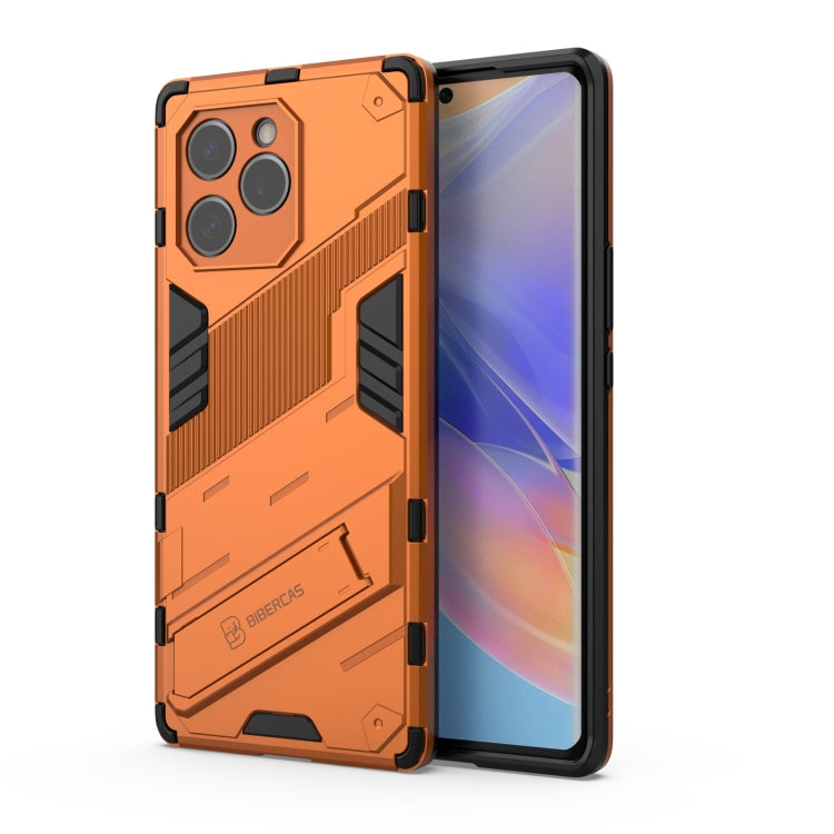 Punk Armor 2 in 1 PC + TPU Shockproof Phone Case with Invisible Holder, For OPPO Find X5 Pro, For OPPO Find X5, For Honor 60 SE