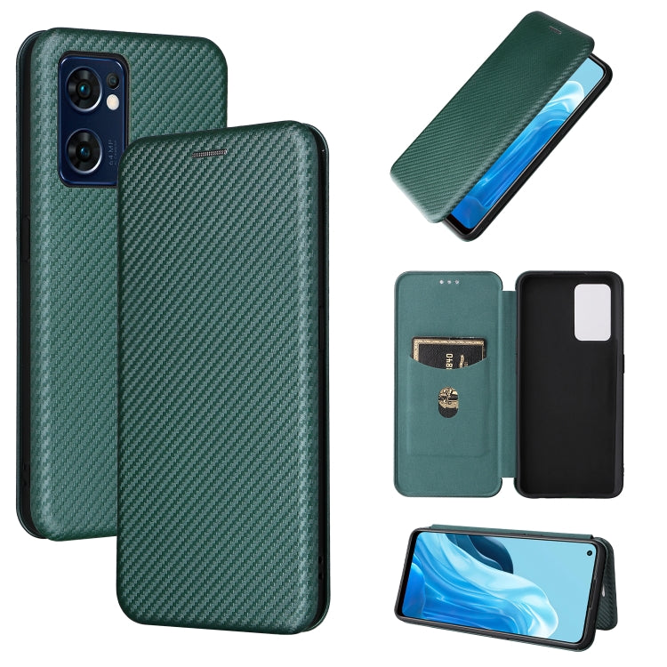 Carbon Fiber Texture Magnetic Leather Phone Case