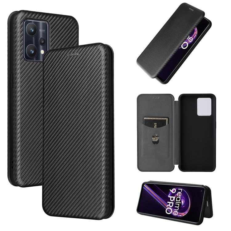 Carbon Fiber Texture Magnetic Leather Phone Case