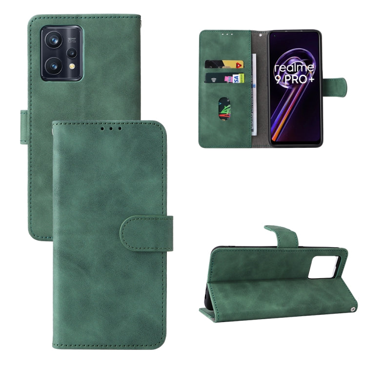 Skin Feel Magnetic Buckle Calf Texture Leather Phone Case