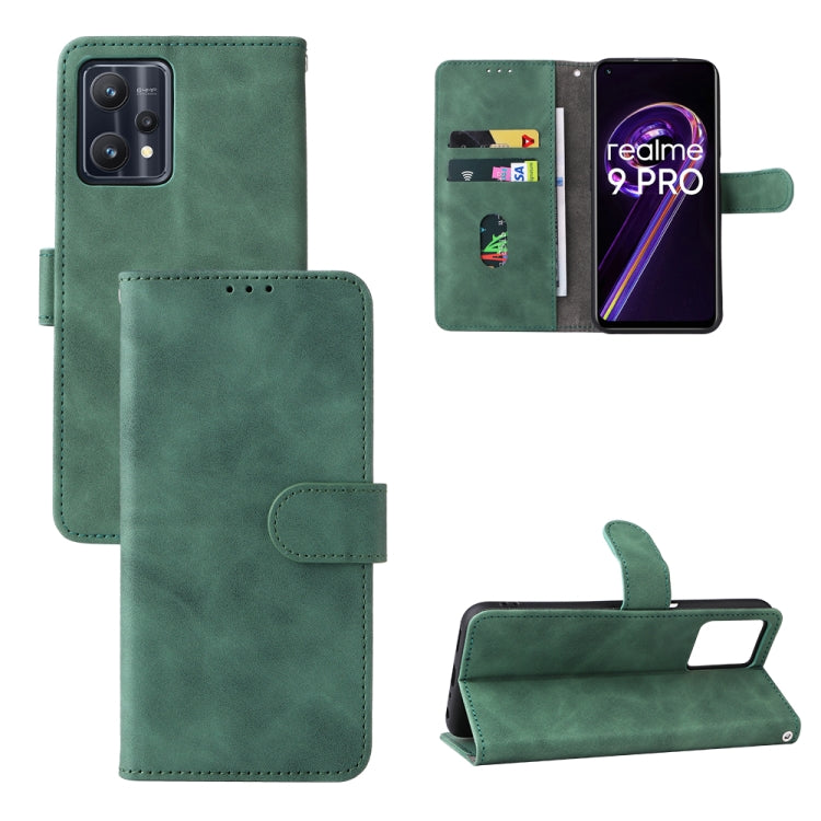 Skin Feel Magnetic Buckle Calf Texture Leather Phone Case