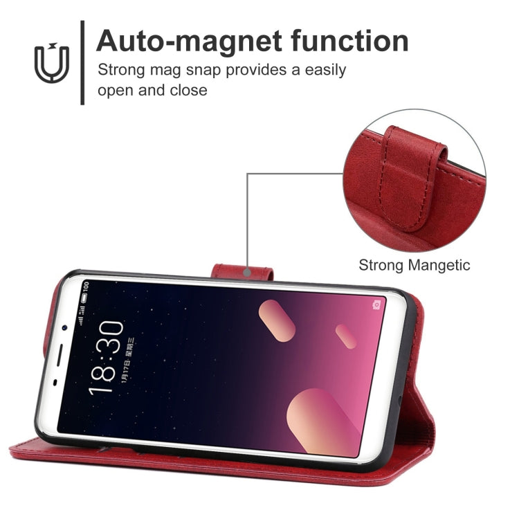 Leather Phone Case, For Meizu Meilan S6, For Samsung Galaxy M33 (India), For vivo iQOO U5x