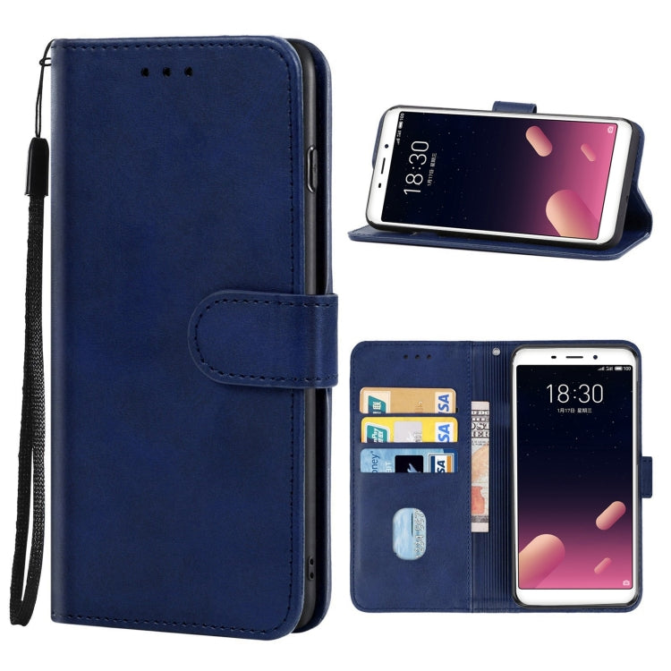 Leather Phone Case, For Meizu Meilan S6, For vivo iQOO U5x