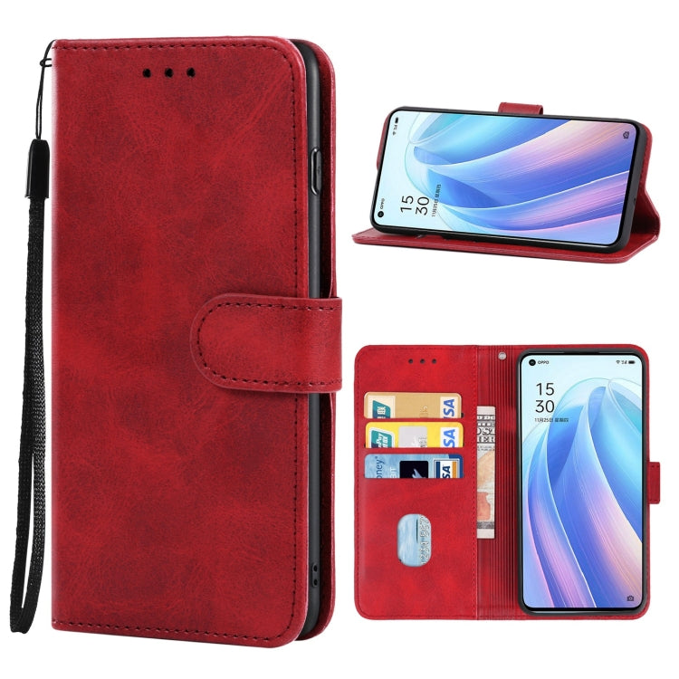 Leather Phone Case, For Honor X7, For Honor X9, For OPPO Reno7 5G, For Xiaomi Redmi 10 5G, For Xiaomi Redmi 10 Prime+ 5G, For Xiaomi Redmi 10A, For Xiaomi Redmi Note 11S 5G, For Xiaomi Poco F4, For OPPO Reno7 5G Foreign Version / Find X5 Lite