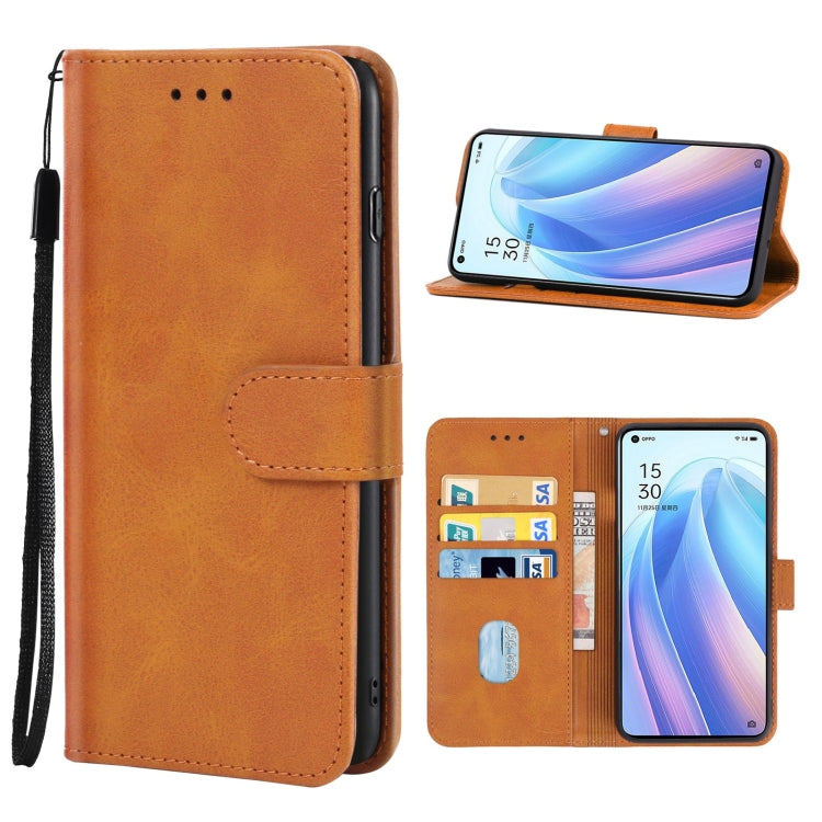 Leather Phone Case, For Honor X7, For Honor X9, For OPPO Reno7 5G, For Xiaomi Redmi 10 5G, For Xiaomi Redmi 10 Prime+ 5G, For Xiaomi Redmi 10A, For Xiaomi Redmi Note 11S 5G, For Xiaomi Poco F4, For OPPO Reno7 5G Foreign Version / Find X5 Lite