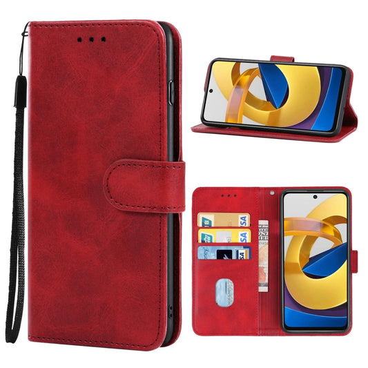 Leather Phone Case, For Xiaomi Poco M4 5G