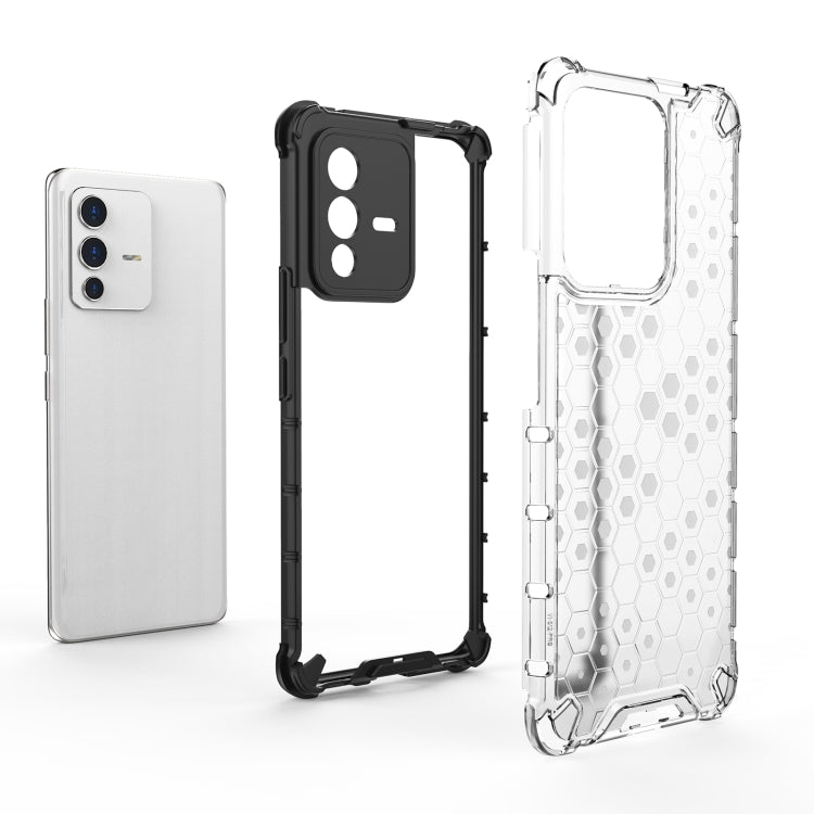 Shockproof Honeycomb PC + TPU Phone Case, For vivo S12 Pro, For vivo S12 / V23 5G, For vivo iQOO 9, For OnePlus Nord N20 5G, For OnePlus Nord CE 2 5G