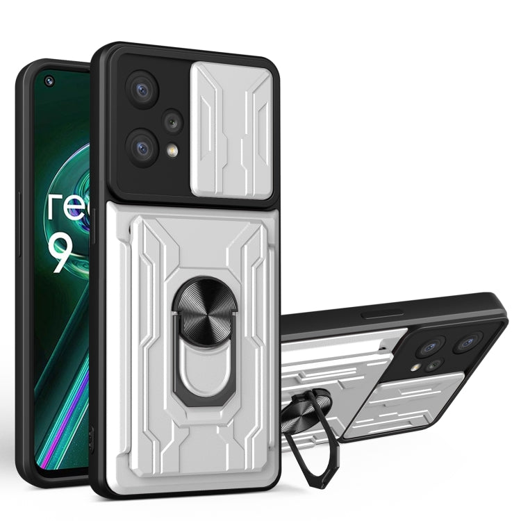 Sliding Camshield Card Phone Case, For OPPO Realme 9i / A36 / A76, For OPPO Realme 9 Pro, For OPPO Realme 9 Pro+