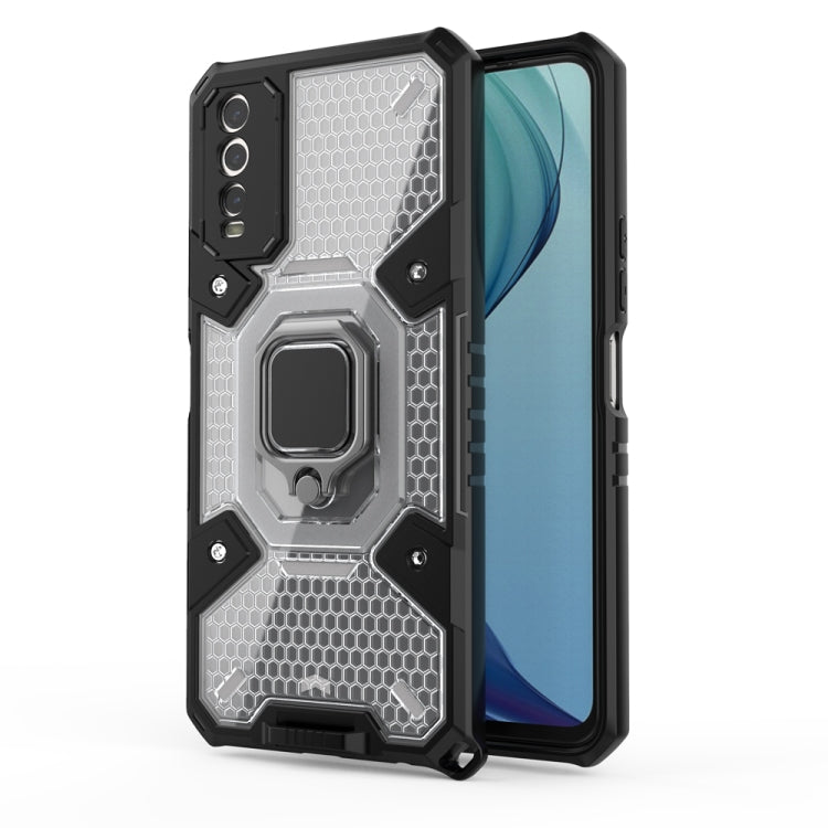 Space PC+TPU Shockproof Phone Case with Ring Holder, For vivo Y20, For Xiaomi Redmi Note 7, For Xiaomi Redmi Note 11 Pro 5G / 4G Global