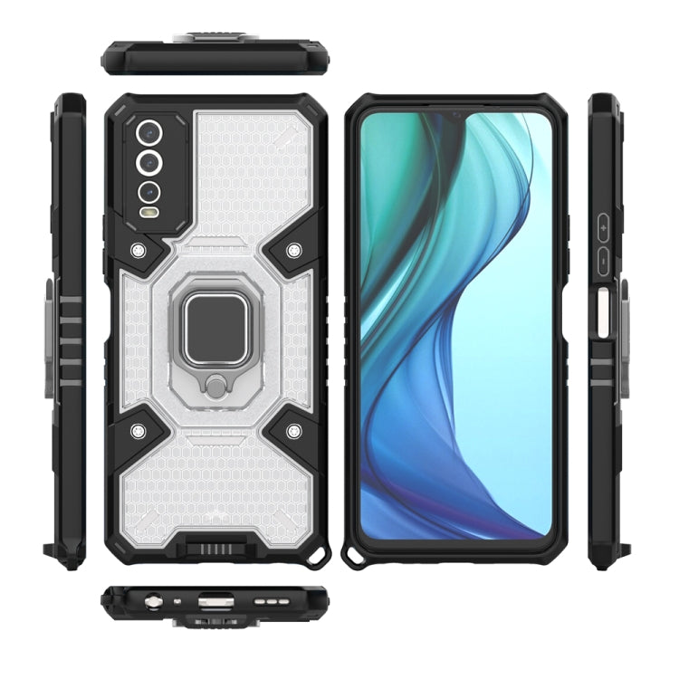 Space PC+TPU Shockproof Phone Case with Ring Holder, For vivo Y20, For Xiaomi Redmi Note 7, For Xiaomi Redmi Note 11 Pro 5G / 4G Global