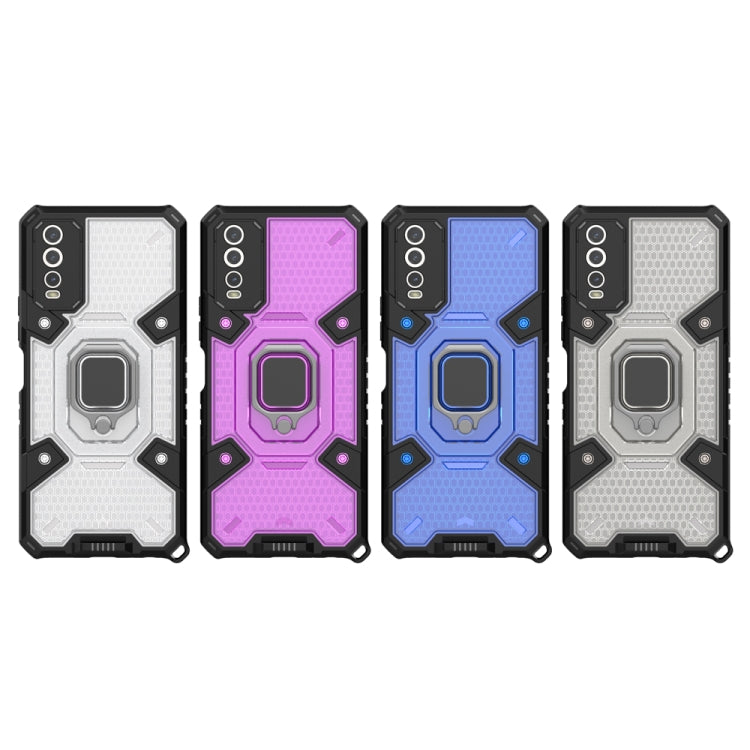 Space PC+TPU Shockproof Phone Case with Ring Holder, For vivo Y20, For Xiaomi Redmi Note 7, For Xiaomi Redmi Note 11 Pro 5G / 4G Global