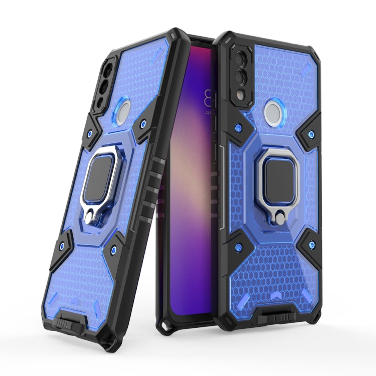 Space PC+TPU Shockproof Phone Case with Ring Holder, For vivo Y20, For Xiaomi Redmi Note 7, For Xiaomi Redmi Note 11 Pro 5G / 4G Global