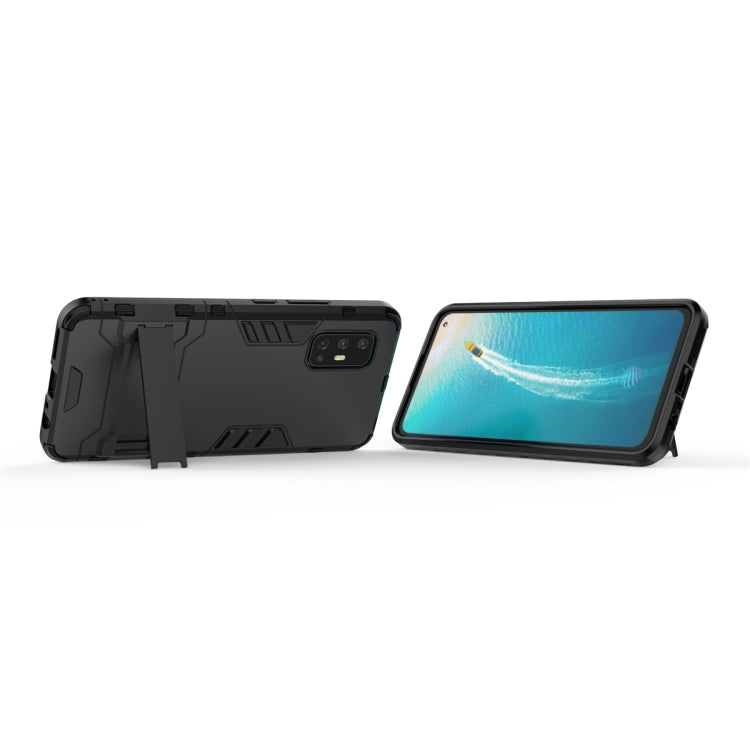 Shockproof PC + TPU Protective Case with Invisible Holder, For Vivo V17 (India), For Xiaomi Redmi K30, For Huawei Nova 6 SE, For Huawei Honor V30, For Huawei Honor V30 Pro, For Samsung Galaxy S20