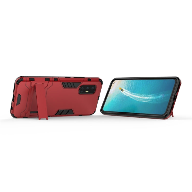 Shockproof PC + TPU Protective Case with Invisible Holder